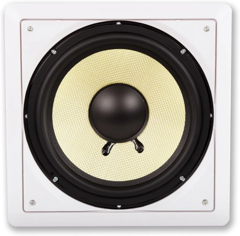 آکوستیک آدیو بای گلدوود آکوستیک آدیو HDS10 ساب ووفر پسیو 10 اینچی دیواری سینمای خانگی، مجموعه 2 عددی
