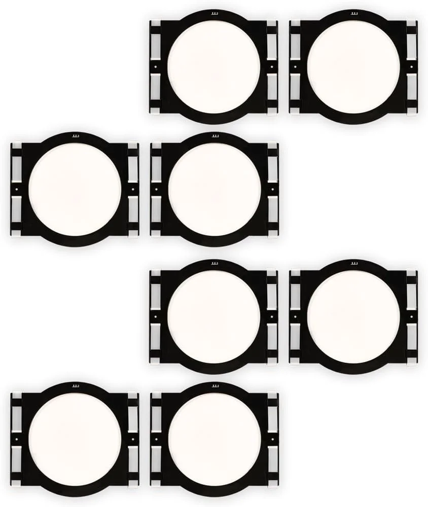 تئاتر سولوشنز Theater Solutions RK6C کیت نصب داخل سقف برای بلندگوهای 6.5 اینچی بسته 4 جفتی