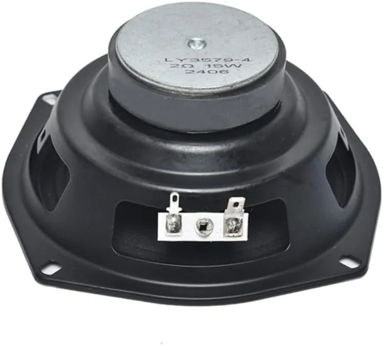 بلندگوهای فول رنج 5.25 اینچی، بلندگوی 2 اهم 15 وات با لبه پارچه ای، صدای با کیفیت بالا، موسیقی، بلندگوهای سینمای خانگی