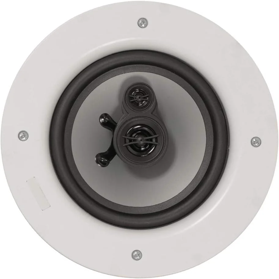 مجموعه 5 عددی بلندگوی سقفی بدون قاب 6.5 اینچی Acoustic Audio by Goldwood CSic64، بلندگوهای سینمای خانگی 3 طرفه، مدل CSic64-5S