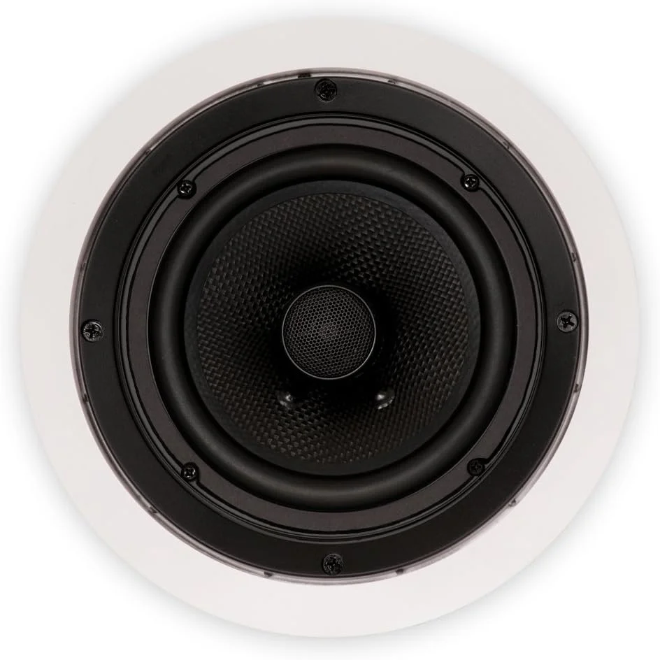 بلندگوهای سقفی 6.5 اینچی تئاتر سولیوشنز مدل TS65C، سیستم صوتی فراگیر سینمای خانگی، مجموعه 5 عددی