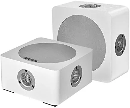 بلندگوهای دیواری یا سقفی DYNAVOICE با 4 توییتر و یک ووفر 5.25 اینچی، ایده آل برای Dolby Atmos. مدل Magic Around-5 سفید.