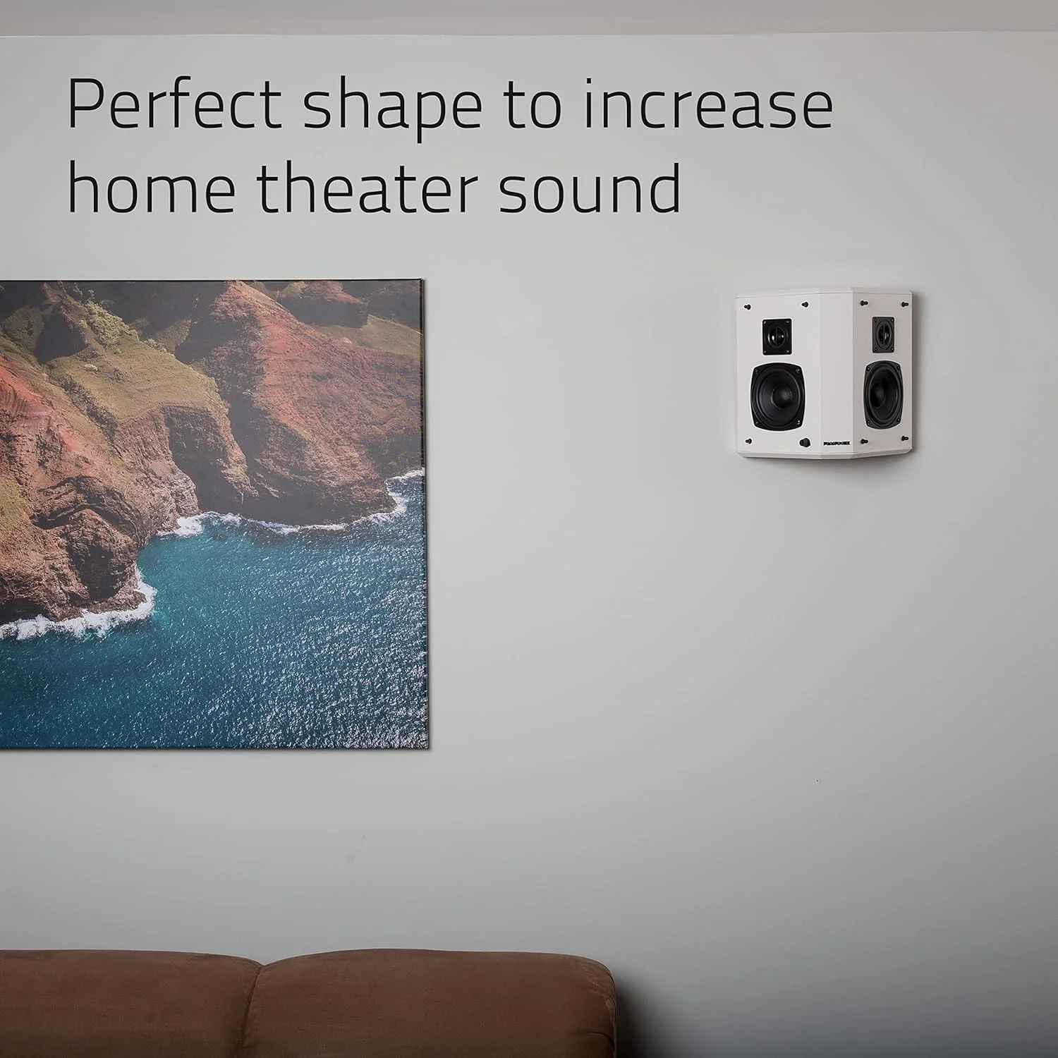 بلندگوهای فراگیر دو قطبی صدای فراگیر سینمای خانگی Fluance SXBP2 (مشکی)