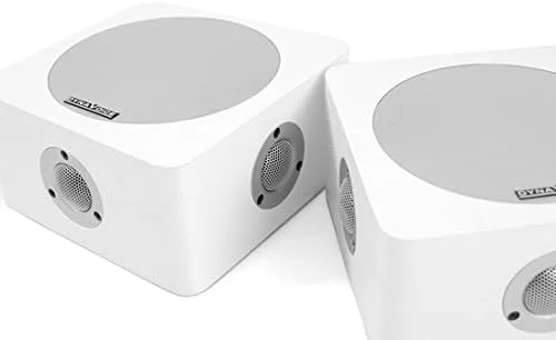 بلندگوهای دیواری یا سقفی DYNAVOICE با 4 توییتر و یک ووفر 5.25 اینچی، ایده آل برای Dolby Atmos. مدل Magic Around-5 سفید.
