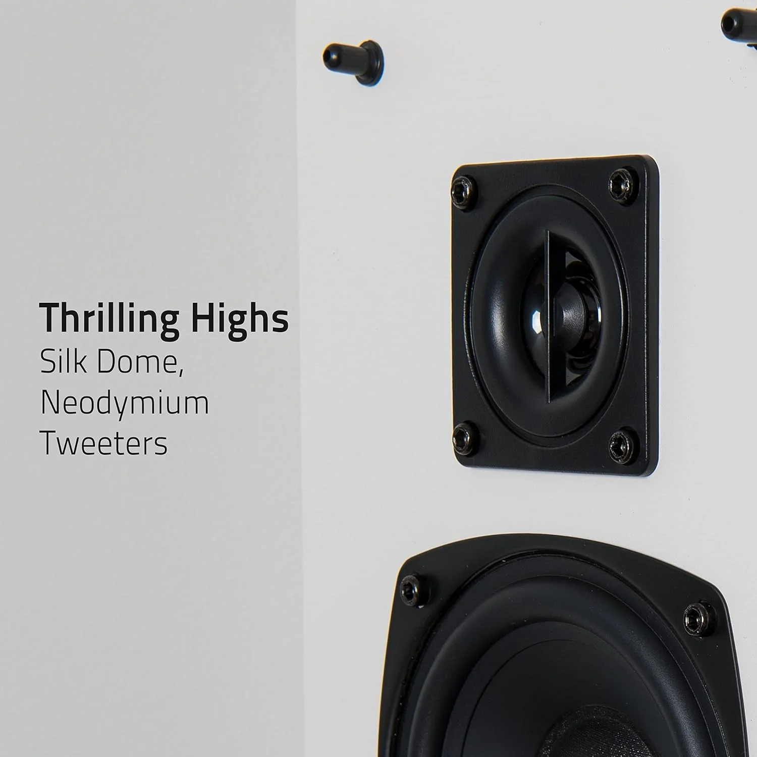 بلندگوهای فراگیر دو قطبی صدای فراگیر سینمای خانگی Fluance SXBP2 (مشکی)