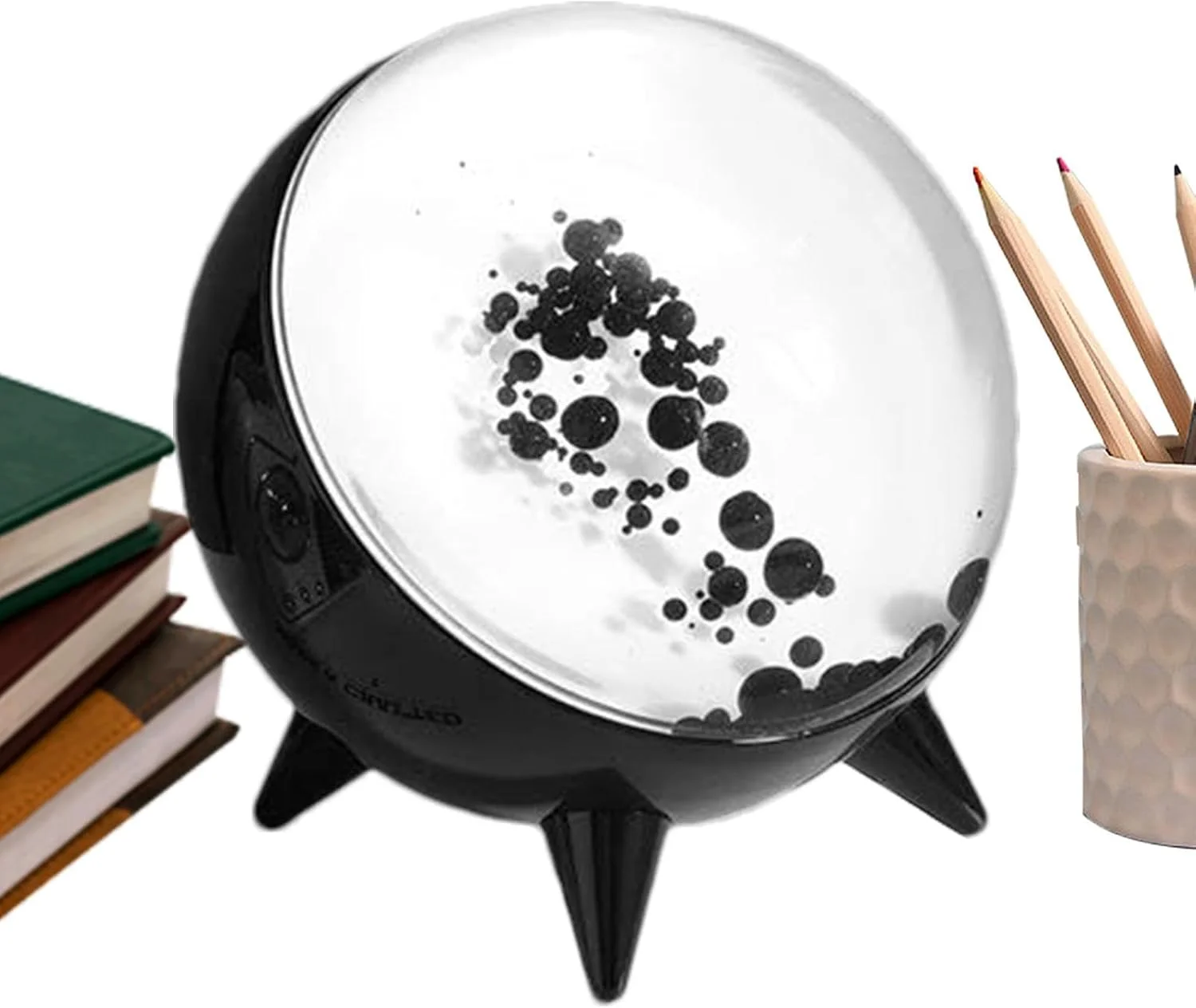 اسپیکر خلاقانه فروسیال با نمایشگر، نور ریتمیک و شارژ Type-C - لامپ رقصان برای بار و KTV