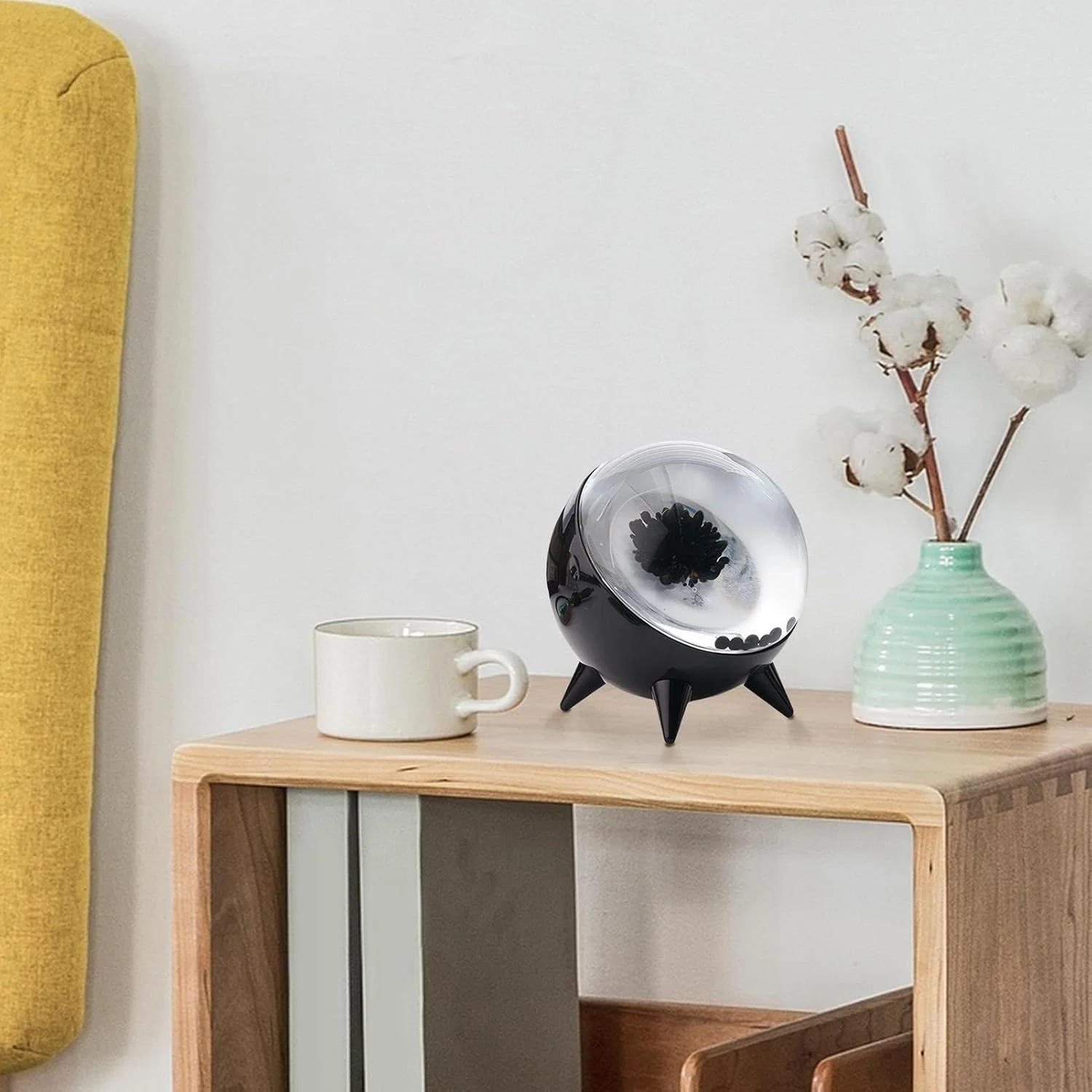 اسپیکر خلاقانه فروسیال با نمایشگر، نور ریتمیک و شارژ Type-C - لامپ رقصان برای بار و KTV