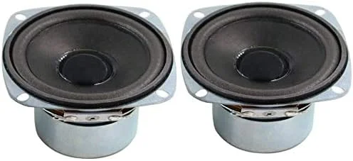 اسپیکر فول رنج مینی HZPOWEN 10W، 3 اینچی HiFi، 8 اهم، ضد مغناطیس، صوتی 2.0/2.1، بلندگوی استریو خانگی ووفر، 90dB حساسیت بالا برای اسپیکر ماهواره ای DIY Boom Box