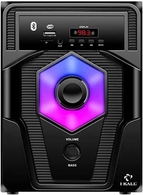 سیستم سینمای خانگی بلوتوثی IKALL I IK22 Plus (2.1 کاناله، مشکی)