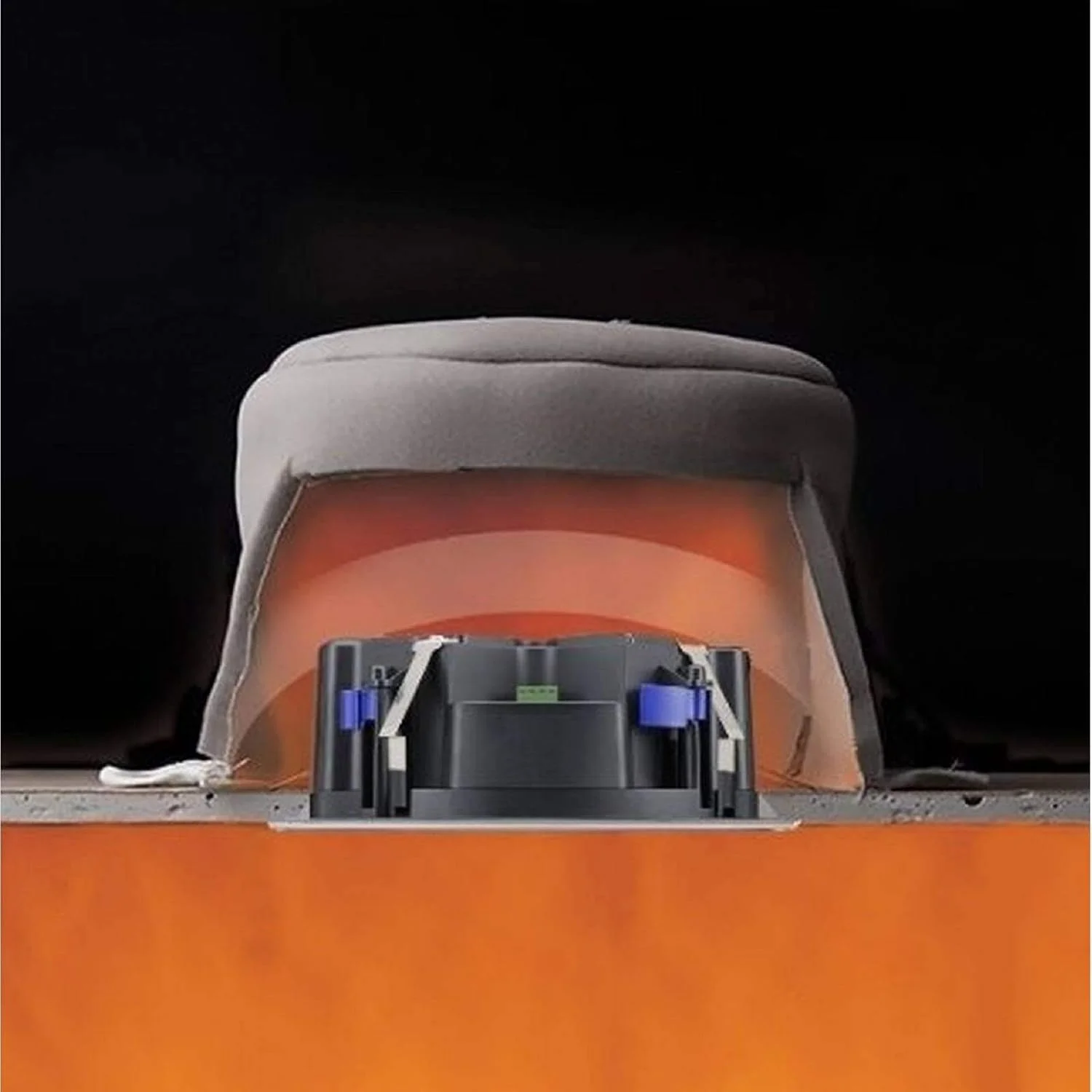 هود محافظ آتش و آکوستیک HOODY1 برای بلندگوهای گرد 5 تا 6 اینچی