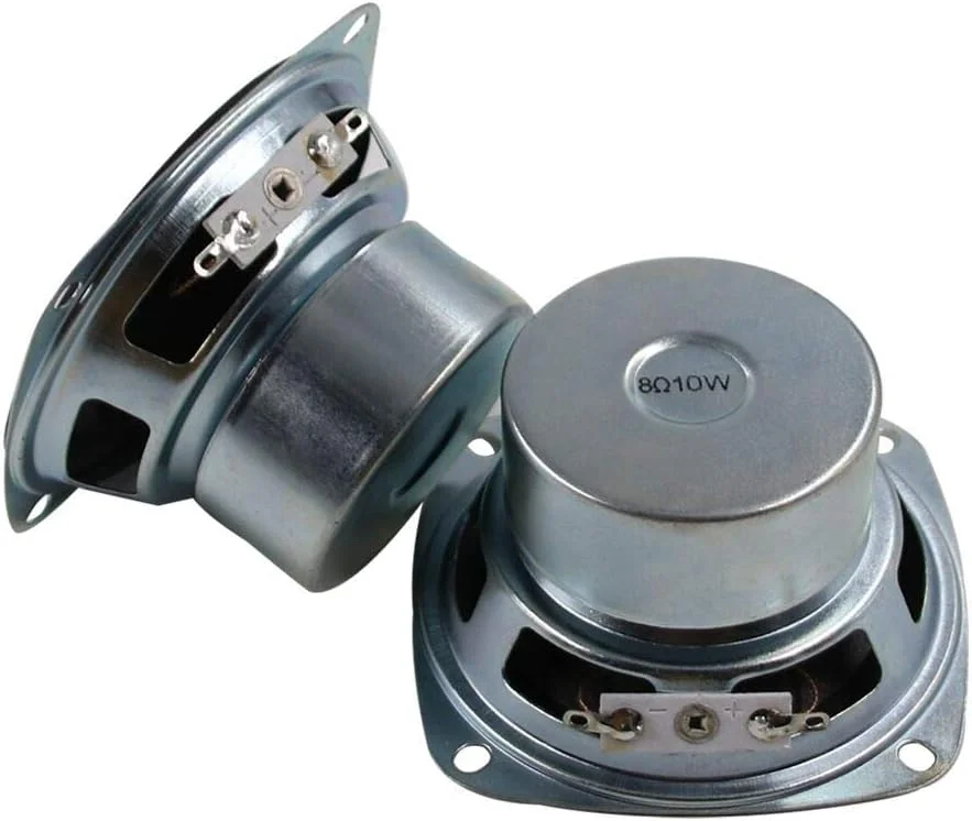 اسپیکر فول رنج مینی HZPOWEN 10W، 3 اینچی HiFi، 8 اهم، ضد مغناطیس، صوتی 2.0/2.1، بلندگوی استریو خانگی ووفر، 90dB حساسیت بالا برای اسپیکر ماهواره ای DIY Boom Box