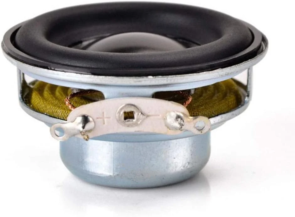 جیجی‌وای‌وای 2 عدد اسپیکر صوتی کوچک 40 میلی‌متری 16 هسته‌ای 4 اهم 5 وات فول رنج ضد آب پخش کننده آمپلی فایر سینمای خانگی