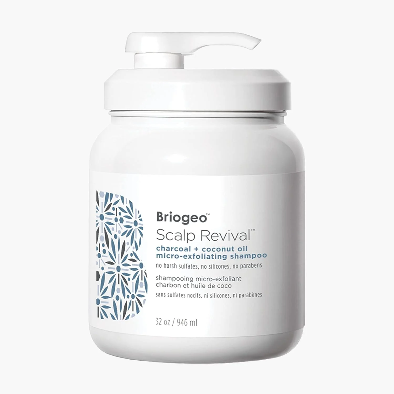 شامپو لایه بردار زغال و روغن نارگیل Briogeo Scalp Revival - درمان اسکراب پوست سر برای تسکین پوست سر خشک، پوسته پوسته و خارش دار، 946 میلی لیتر شامپو لایه بردار زغال و روغن نارگیل Briogeo Scalp Revival - درمان اسکراب پوست سر برای تسکین پوست سر خشک، پوسته پوسته و خارش دار، 946 میلی لیتر