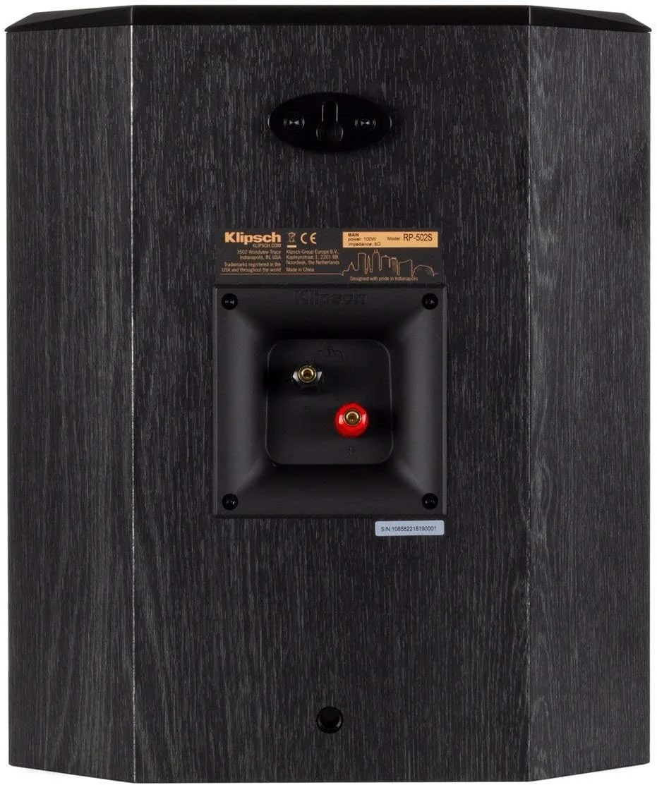 بلندگوی صدای فراگیر Klipsch 1065822 Rp-502S - مشکی بلندگوی صدای فراگیر Klipsch 1065822 Rp-502S - مشکی