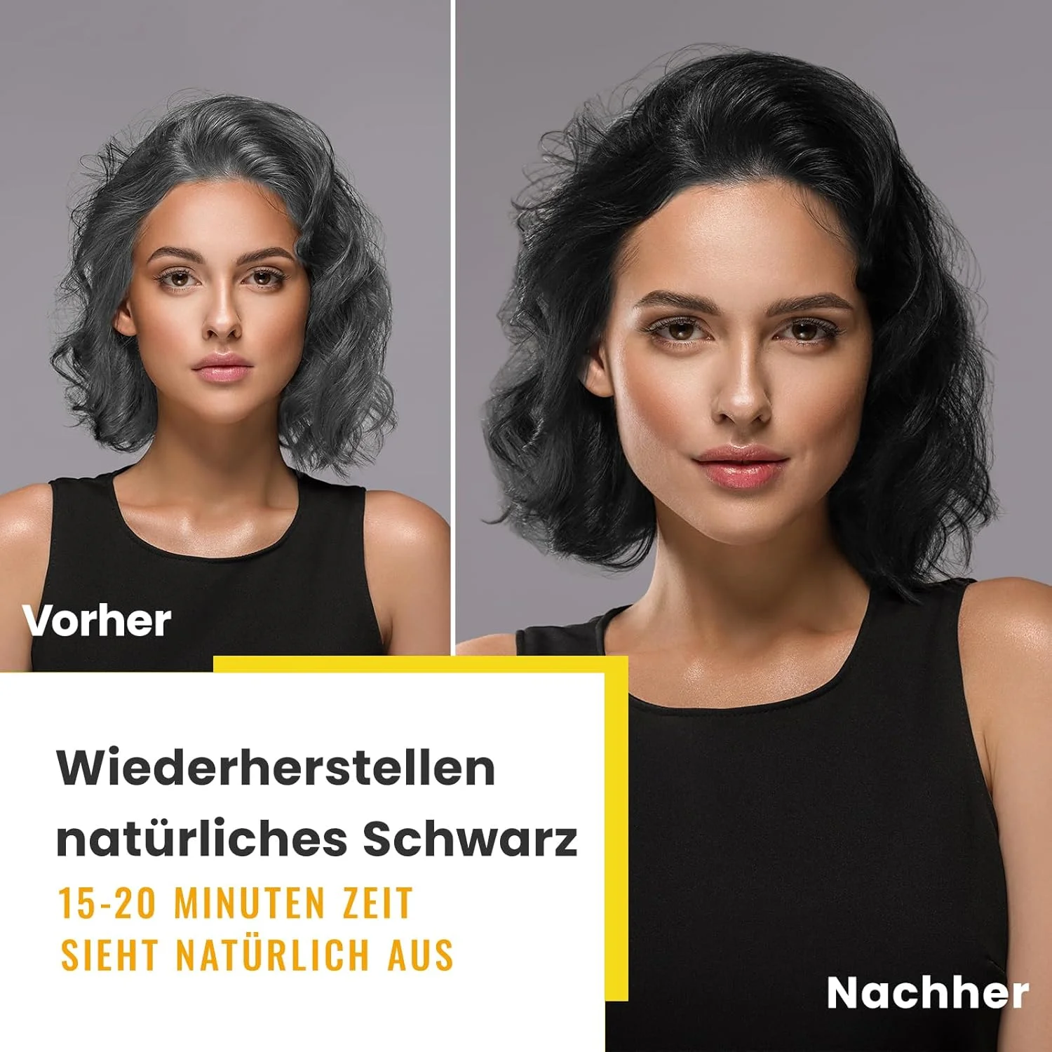 شامپو رنگ موی مشکی برای موهای سفید 3 در 1، شامپو رنگ مو برای آقایان و بانوان، شامپو رنگ موی مشکی برای موهای سفید، شامپو ضد موهای سفید (500 میلی لیتر) شامپو رنگ موی مشکی برای موهای سفید 3 در 1، شامپو رنگ مو برای آقایان و بانوان، شامپو رنگ موی مشکی برای موهای سفید، شامپو ضد موهای سفید (500 میلی لیتر)