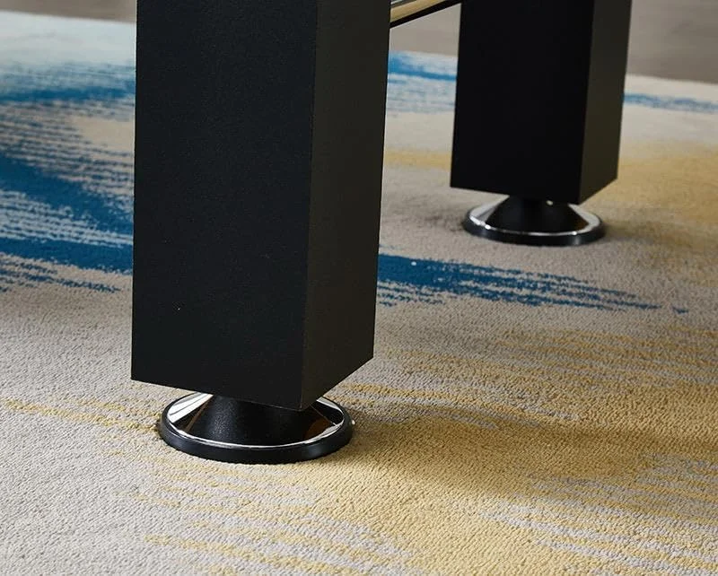 فوتبال دستی حرفه ای MAS Sports، سایز مسابقاتی 1.5 متری، بدنه مشکی با زمین بازی سبز