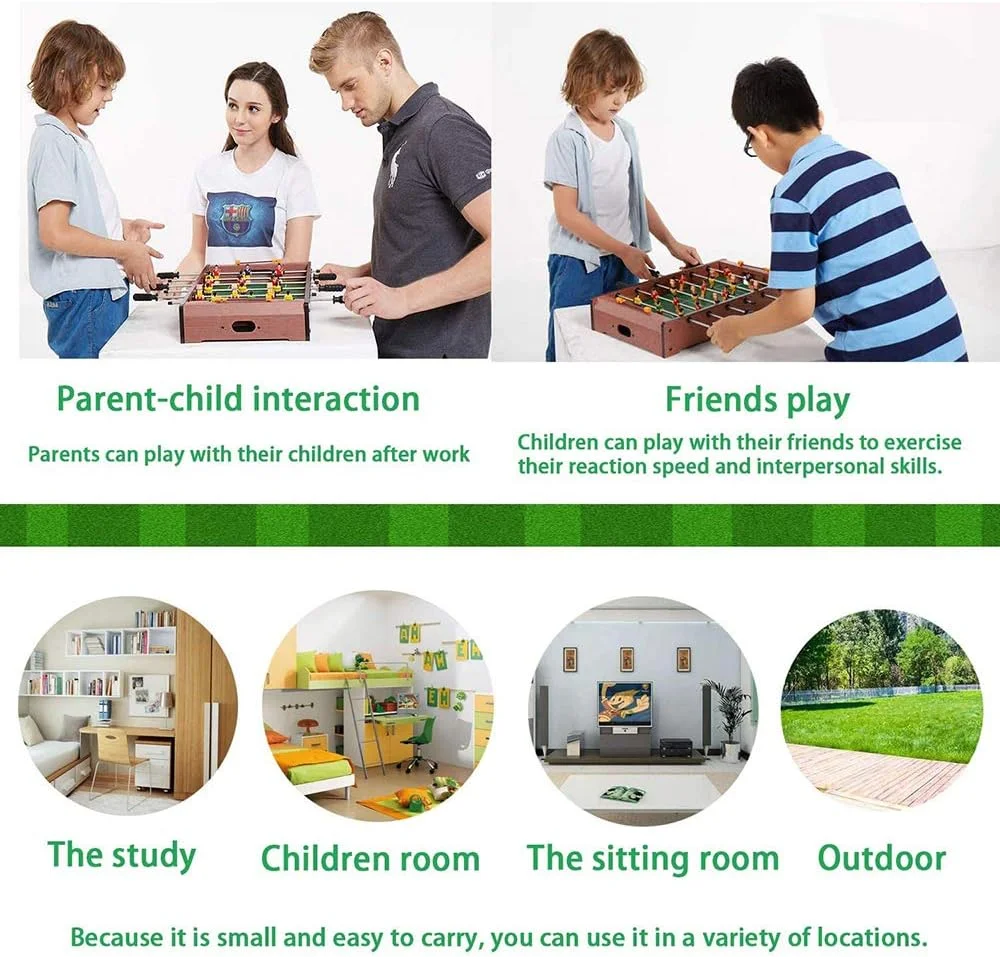 میز فوتبال دستی ANBO، مونتاژ آسان میز بازی فوتبال چوبی به همراه توپ فوتبال، ست مینی فوتبال دستی برای گیم نت، اتاق بازی، مهمانی ها و شب های خانوادگی میز فوتبال دستی ANBO، مونتاژ آسان میز بازی فوتبال چوبی به همراه توپ فوتبال، ست مینی فوتبال دستی برای گیم نت، اتاق بازی، مهمانی ها و شب های خانوادگی