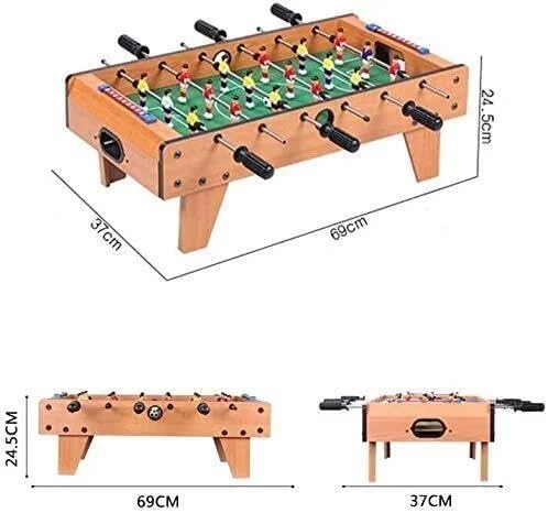 فوتبال دستی رومیزی Aputue، ست فوتبال چوبی جمع و جور با میله های روان، بازی مینی فوتبال برای کودکان و بزرگسالان، ایده آل برای اتاق بازی، مهمانی ها و شب های بازی خانوادگی فوتبال دستی رومیزی Aputue، ست فوتبال چوبی جمع و جور با میله های روان، بازی مینی فوتبال برای کودکان و بزرگسالان، ایده آل برای اتاق بازی، مهمانی ها و شب های بازی خانوادگی
