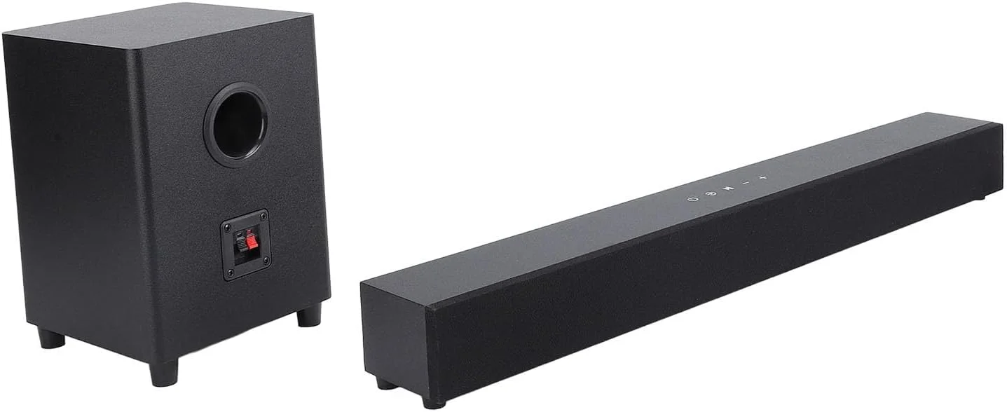 سیستم صوتی فراگیر بی سیم 5.0 با ساب ووفر، توان خروجی کلی 60 وات، همراه با کنترل از راه دور و 3 حالت EQ، برای سینمای خانگی، تلویزیون، کامپیوتر، بازی، پروژکتور (پریز UK) سیستم صوتی فراگیر بی سیم 5.0 با ساب ووفر، توان خروجی کلی 60 وات، همراه با کنترل از راه دور و 3 حالت EQ، برای سینمای خانگی، تلویزیون، کامپیوتر، بازی، پروژکتور (پریز UK)