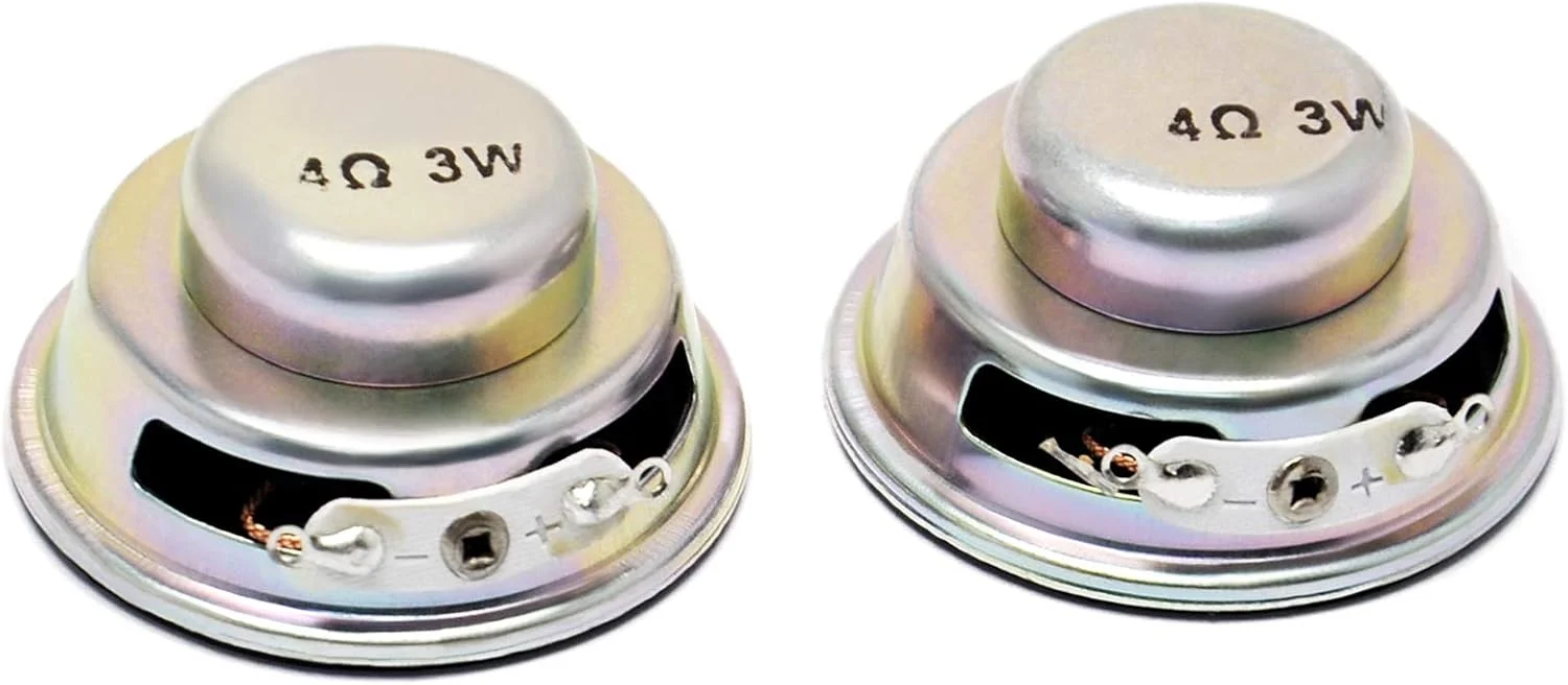 بلندگوی صوتی فول رنج 1.5 اینچی 4 اهم 3 وات Gikfun استریو ووفر برای آردوینو (بسته 2 عددی) EK1794