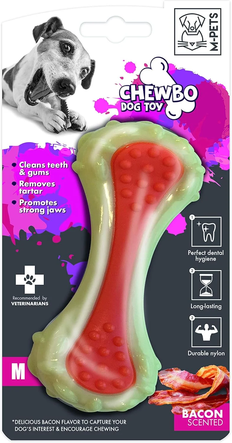 اسباب بازی جویدنی سگ ام-پتس Chewbo Choppy مدل M