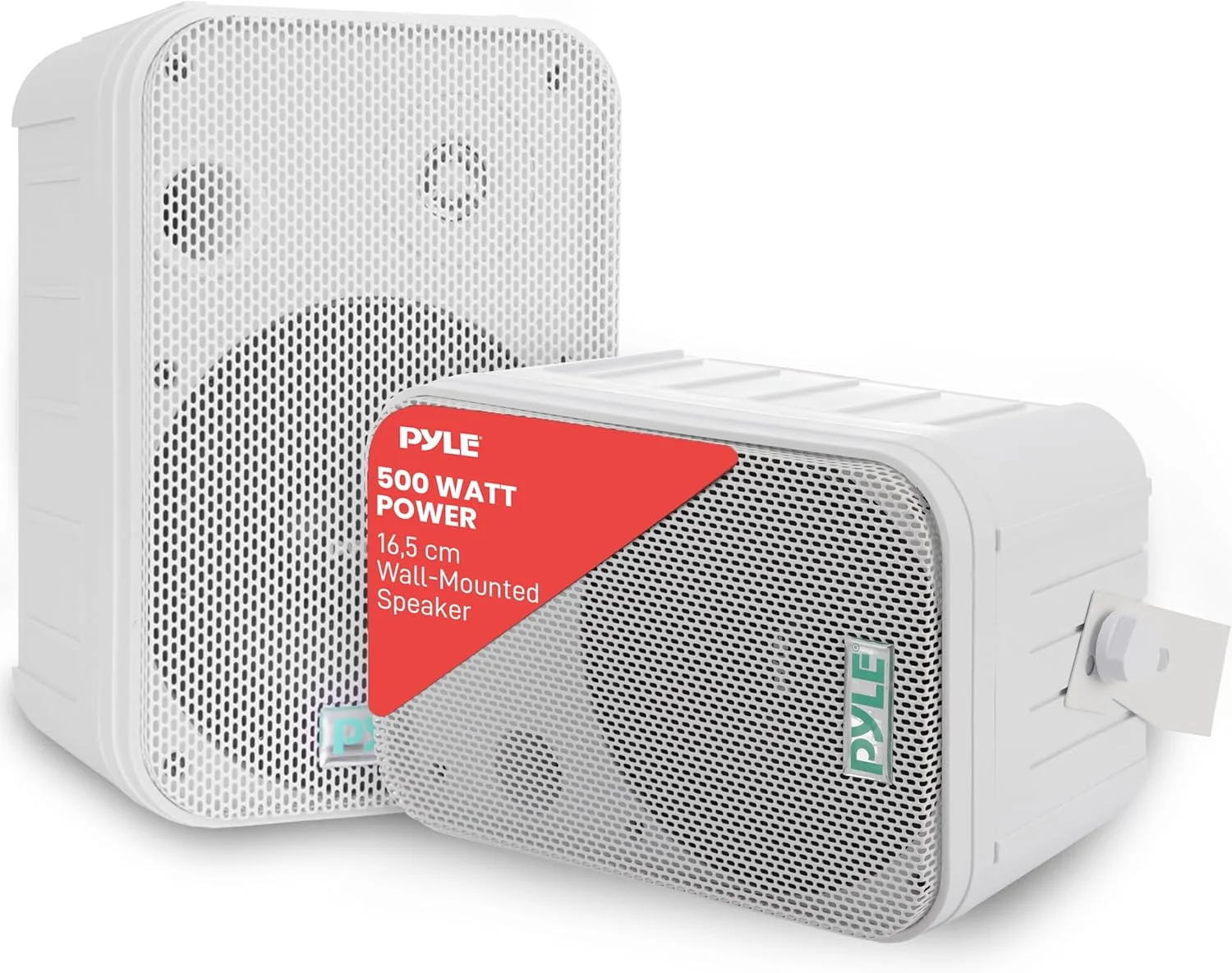 بلندگوهای ضد آب داخلی/خارجی پایل هوم، مدل PDWR50W، سایز 6.5 اینچ، مشکی