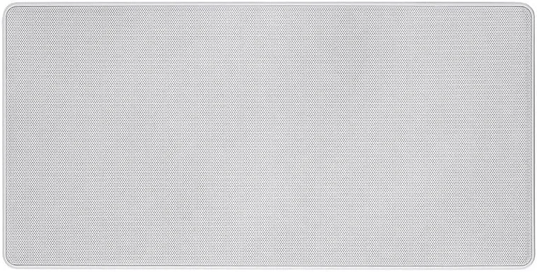 بلندگوی دیواری فیبر کربنی دو طرفه Monoprice - کانال مرکزی 5.25 اینچی (تکی) نصب آسان برای سینمای خانگی - سری آلفا