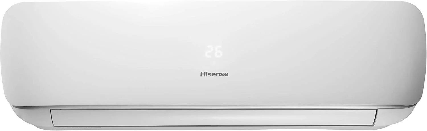 کولر گازی اسپلیت 1.5 تن هایسنس با کمپرسور روتاری 18000 BTU سری R410، سرمایش T3، مدل سفید AS18CT4FXATG01