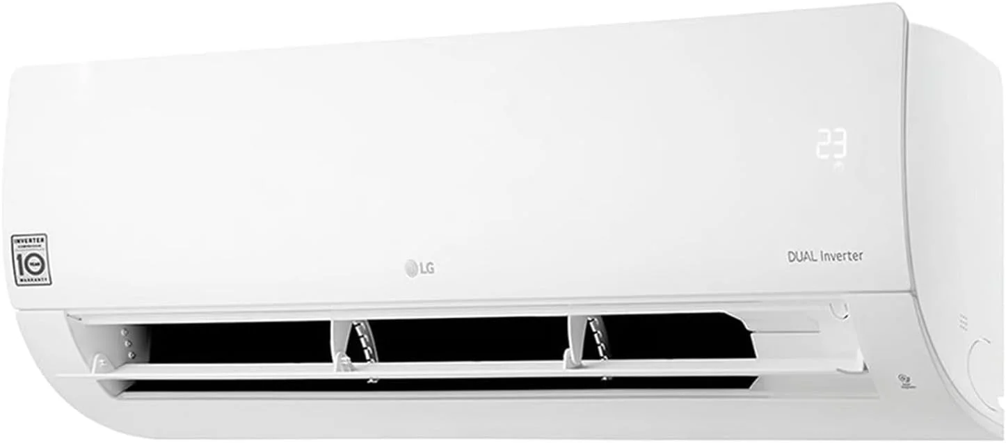کولر گازی اسپلیت اینورتر دوال کول ال جی 24000 BTU دو تنی با Wi-Fi، سفید کولر گازی اسپلیت اینورتر دوال کول ال جی 24000 BTU دو تنی با Wi-Fi، سفید