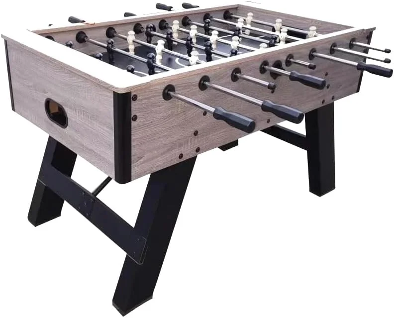 میز فوتبال دستی COOLBABY سایز 55 اینچ، میز فوتبال چوبی، طراحی بادوام و شیک، بازی فوتبال آرکید برای اتاق بازی، خانه، دفتر، مهمانی میز فوتبال دستی COOLBABY سایز 55 اینچ، میز فوتبال چوبی، طراحی بادوام و شیک، بازی فوتبال آرکید برای اتاق بازی، خانه، دفتر، مهمانی