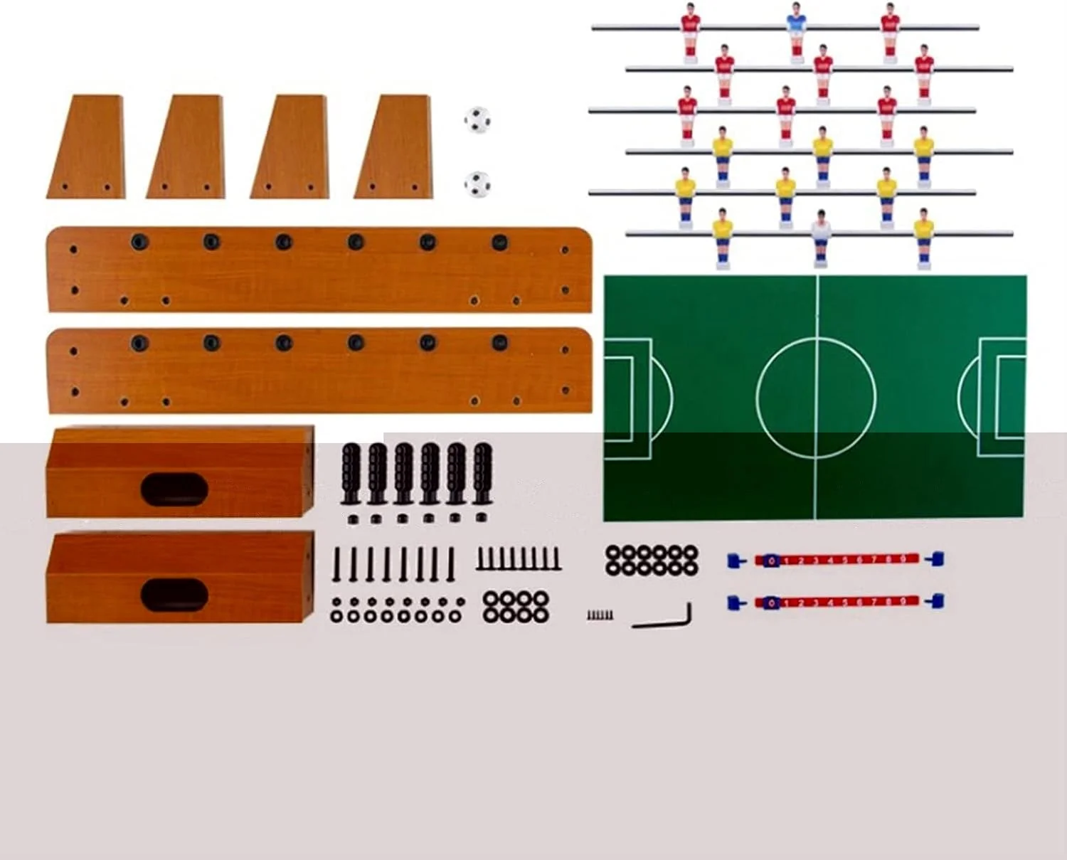 فوتبال دستی رومیزی بولیوی، بازی های رومیزی فوتبال دستی چوبی با توپ و نگهدارنده امتیاز، فوتبال دستی رومیزی قابل حمل برای بزرگسالان و کودکان، اسباب بازی فوتبال دستی برای اتاق بازی، بازی های خانوادگی اداری فوتبال دستی رومیزی بولیوی، بازی های رومیزی فوتبال دستی چوبی با توپ و نگهدارنده امتیاز، فوتبال دستی رومیزی قابل حمل برای بزرگسالان و کودکان، اسباب بازی فوتبال دستی برای اتاق بازی، بازی های خانوادگی اداری