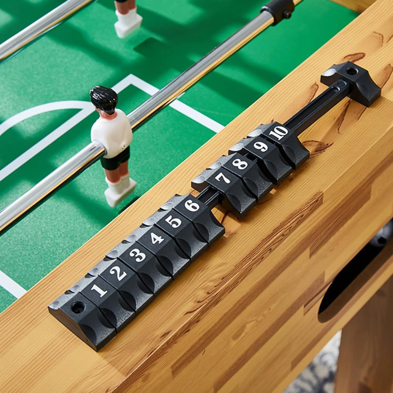 فوتبال دستی 48 اینچی jaexest با 4 توپ و گل شمار، بازی جام جهانی فوتبال، بازی خانوادگی، بازی فوتبال دستی داخل سالن، بهترین هدیه برای کودکان و خانواده فوتبال دستی 48 اینچی jaexest با 4 توپ و گل شمار، بازی جام جهانی فوتبال، بازی خانوادگی، بازی فوتبال دستی داخل سالن، بهترین هدیه برای کودکان و خانواده