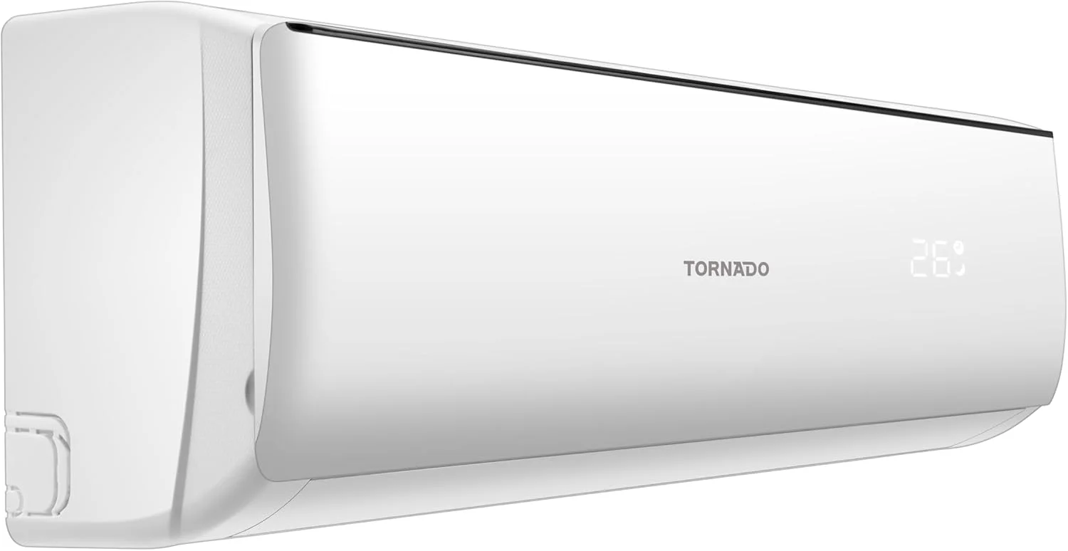 کولر گازی اسپلیت 2 تن TORNADO، 24000 BTU، کمپرسور T3، سفید، مبرد R410، حالت توربو، نمایشگر دیجیتال، پره طلایی، چرخش 4 طرفه، TH-C24BHU کولر گازی اسپلیت 2 تن TORNADO، 24000 BTU، کمپرسور T3، سفید، مبرد R410، حالت توربو، نمایشگر دیجیتال، پره طلایی، چرخش 4 طرفه، TH-C24BHU