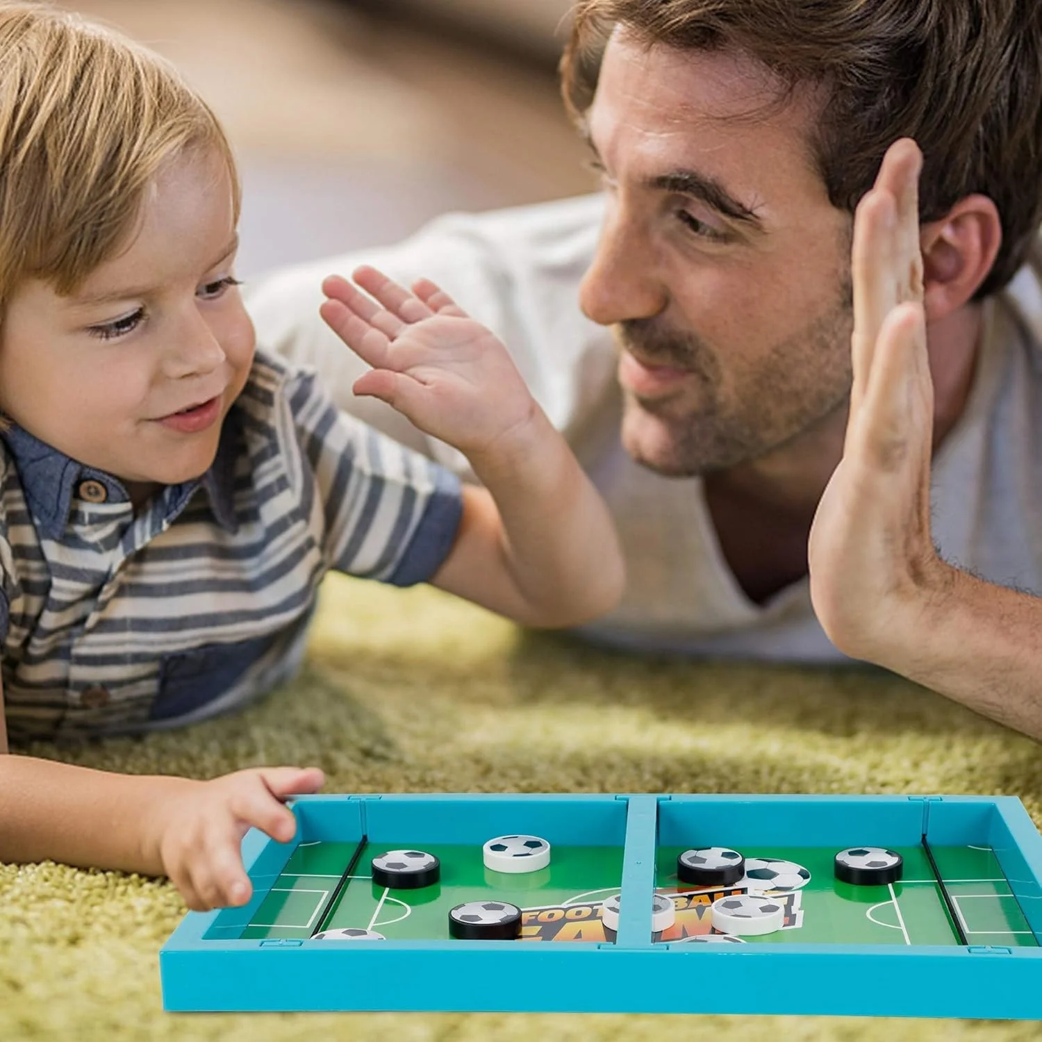 بازی فکری KASTWAVE، بازی هاکی روی میز پلاستیکی 36 * 21 سانتی متری به همراه 10 مهره اضافی و 2 کش پرتاب برای استفاده یدکی، اسباب بازی تخته نبرد تاشو، بازی تعاملی والدین و فرزندان، اسباب بازی های هدیه بازی فکری KASTWAVE، بازی هاکی روی میز پلاستیکی 36 * 21 سانتی متری به همراه 10 مهره اضافی و 2 کش پرتاب برای استفاده یدکی، اسباب بازی تخته نبرد تاشو، بازی تعاملی والدین و فرزندان، اسباب بازی های هدیه