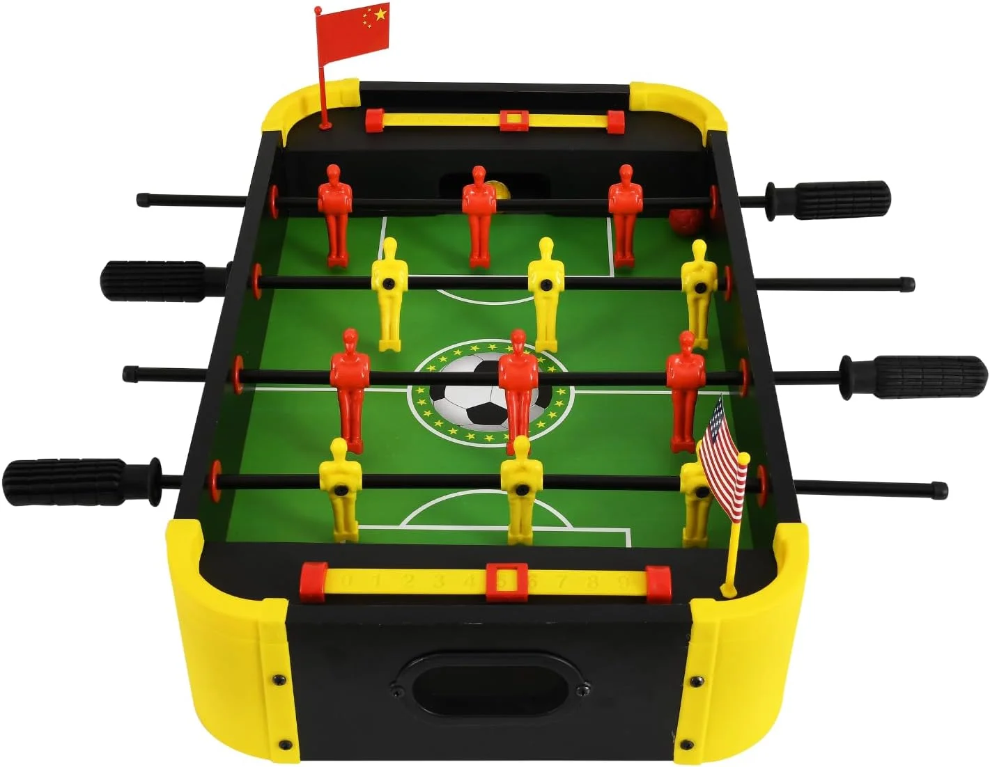 فوتبال دستی Leosportz برای کودکان و بزرگسالان - بازی های رومیزی فوتبال | بازی مینی فوتبال | بازی های داخل سالن و هدیه ای عالی برای پسران | 2 دسته و بازی 6 نفره فوتبال دستی Leosportz برای کودکان و بزرگسالان - بازی های رومیزی فوتبال | بازی مینی فوتبال | بازی های داخل سالن و هدیه ای عالی برای پسران | 2 دسته و بازی 6 نفره