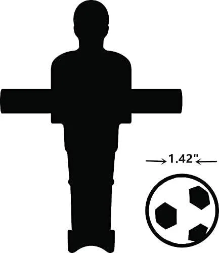 توپ فوتبال دستی Lonimia، بسته 9 عددی، 36 میلیمتر، توپهای جایگزین برای میز فوتبال دستی توپ فوتبال دستی Lonimia، بسته 9 عددی، 36 میلیمتر، توپهای جایگزین برای میز فوتبال دستی