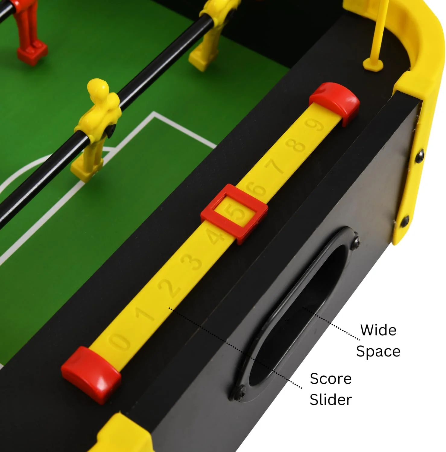 فوتبال دستی Leosportz برای کودکان و بزرگسالان - بازی های رومیزی فوتبال | بازی مینی فوتبال | بازی های داخل سالن و هدیه ای عالی برای پسران | 2 دسته و بازی 6 نفره فوتبال دستی Leosportz برای کودکان و بزرگسالان - بازی های رومیزی فوتبال | بازی مینی فوتبال | بازی های داخل سالن و هدیه ای عالی برای پسران | 2 دسته و بازی 6 نفره