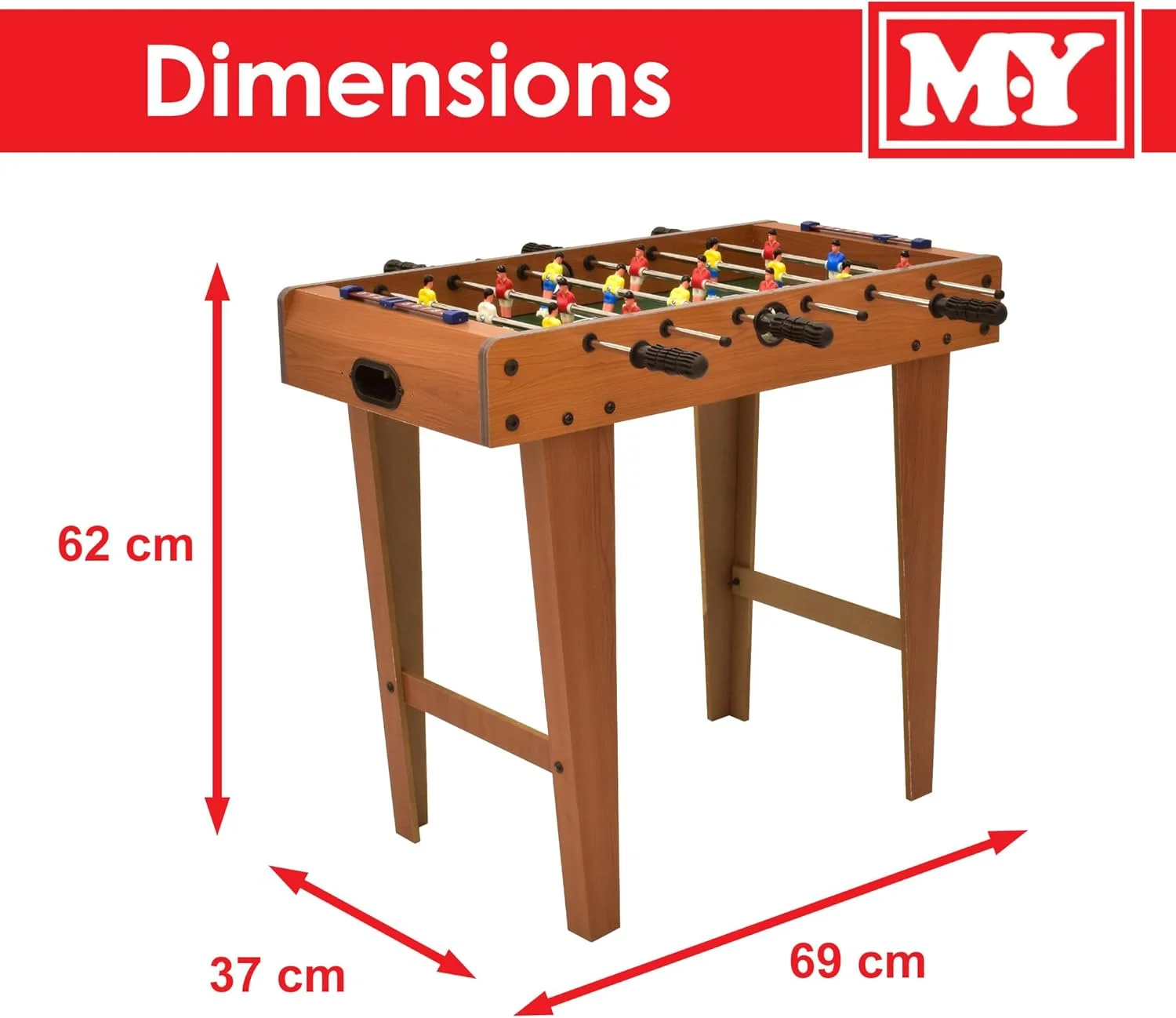 فوتبال دستی رومیزی لوکس ام وای | بازی فوتبال نه نفره برای کودکان و بزرگسالان | هدیه فوتبال فوتبال دستی رومیزی لوکس ام وای | بازی فوتبال نه نفره برای کودکان و بزرگسالان | هدیه فوتبال