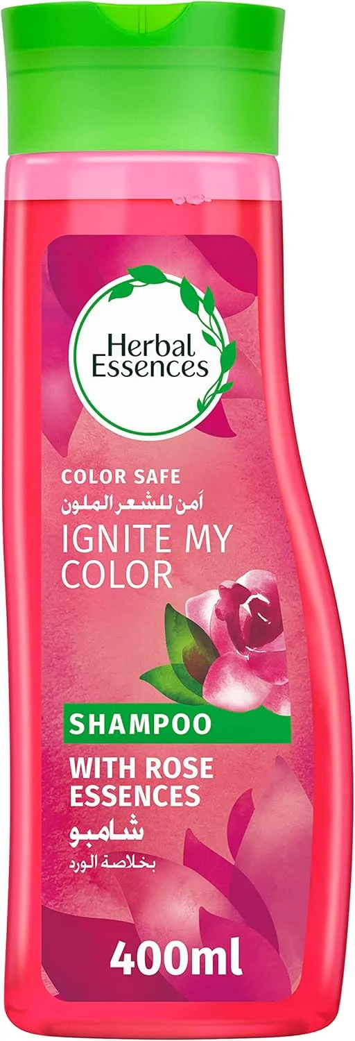 شامپو موهای رنگ شده هربال اسنسز مدل Ignite My Color با عصاره گل رز، ۴۰۰ میلی لیتر شامپو موهای رنگ شده هربال اسنسز مدل Ignite My Color با عصاره گل رز، ۴۰۰ میلی لیتر