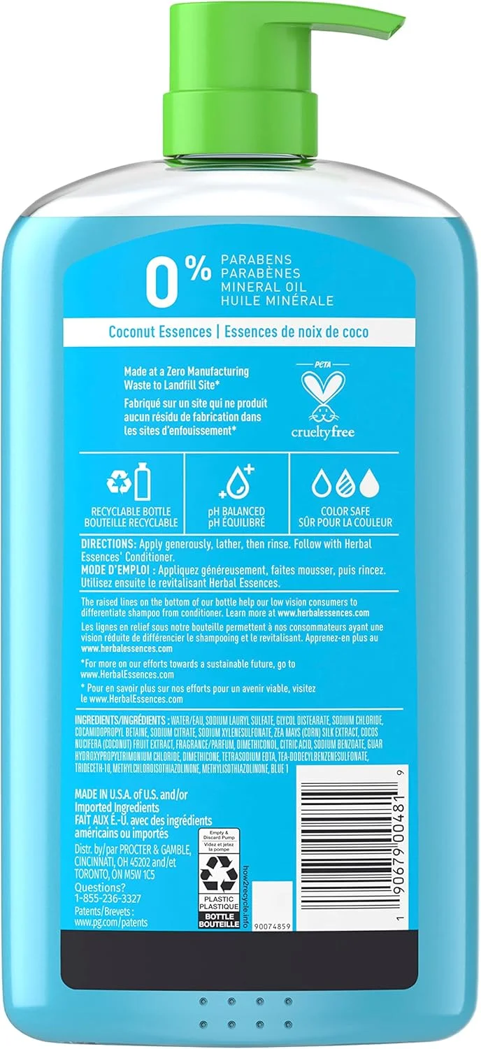 شامپو آبرسان مو هربال اسنسز Hello hydration، حجم 862 میلی لیتر شامپو آبرسان مو هربال اسنسز Hello hydration، حجم 862 میلی لیتر