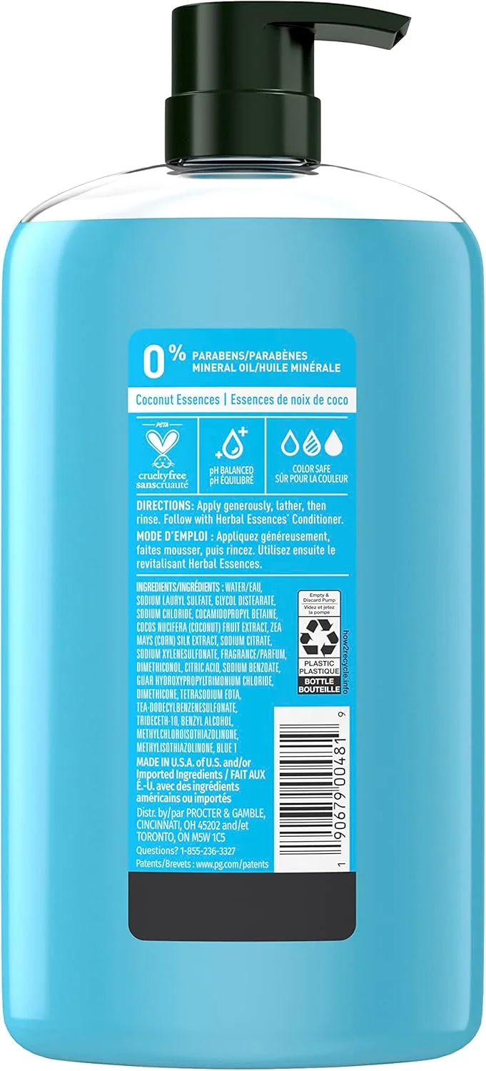 شامپو آبرسان مو هربال اسنسز Hello hydration، حجم 862 میلی لیتر شامپو آبرسان مو هربال اسنسز Hello hydration، حجم 862 میلی لیتر