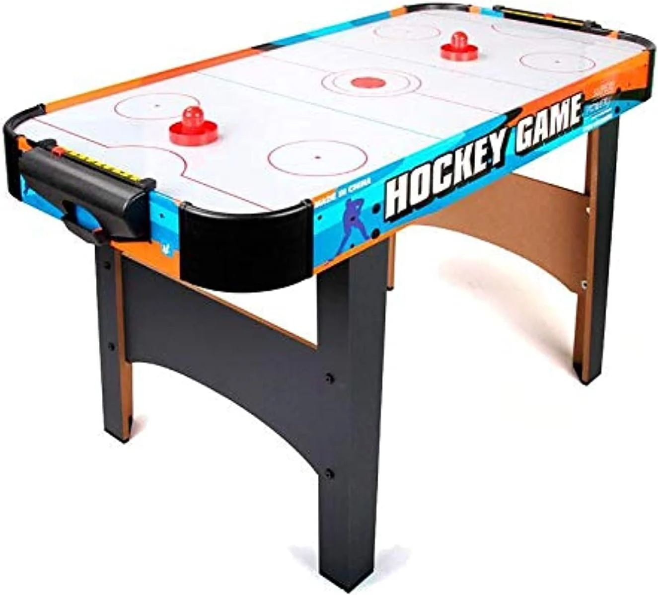 میز ایر هاکی لوکس Mumoo Bear، میز بازی هاکی روی یخ مسابقه ای سرپوشیده با جریان هوا، با فن قدرتمند و طراحی گرافیکی جذاب، چند رنگ، HOCKEYTAB01 میز ایر هاکی لوکس Mumoo Bear، میز بازی هاکی روی یخ مسابقه ای سرپوشیده با جریان هوا، با فن قدرتمند و طراحی گرافیکی جذاب، چند رنگ، HOCKEYTAB01