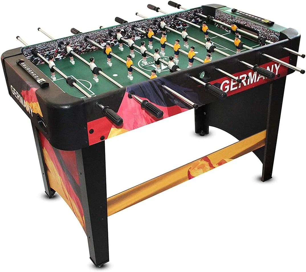 ایکس مکس استرنگث میز فوتبال دستی، بازی فوتبال، میز فوتبال دستی، بازی ورزشی خانوادگی کودکان، میز فوتبال دستی سرپوشیده، میز بازی فوتبال دستی، بازی بیبی فوت، هدیه بازی برای کودکان (رنگ تصادفی)