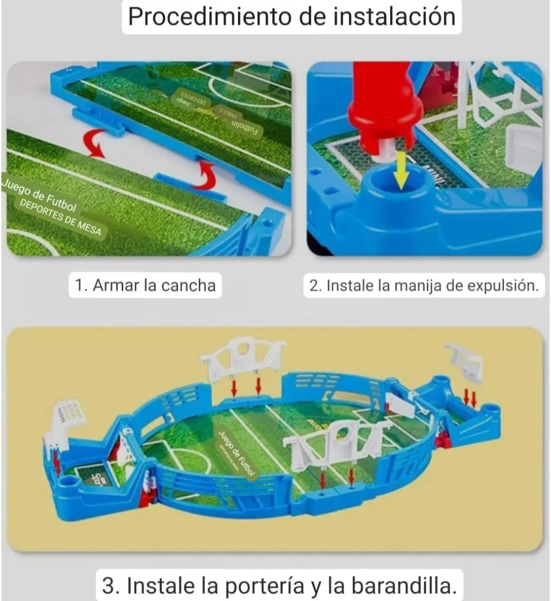 فوتبال دستی کوچک - فوتبال رومیزی برای شب بازی خانوادگی، سرگرمی داخل/خارج از خانه، بازی تخته ای ورزشی قابل حمل برای کودکان و بزرگسالان، هدیه تعاملی تعطیلات، بهبود هماهنگی چشم و دست فوتبال دستی کوچک - فوتبال رومیزی برای شب بازی خانوادگی، سرگرمی داخل/خارج از خانه، بازی تخته ای ورزشی قابل حمل برای کودکان و بزرگسالان، هدیه تعاملی تعطیلات، بهبود هماهنگی چشم و دست