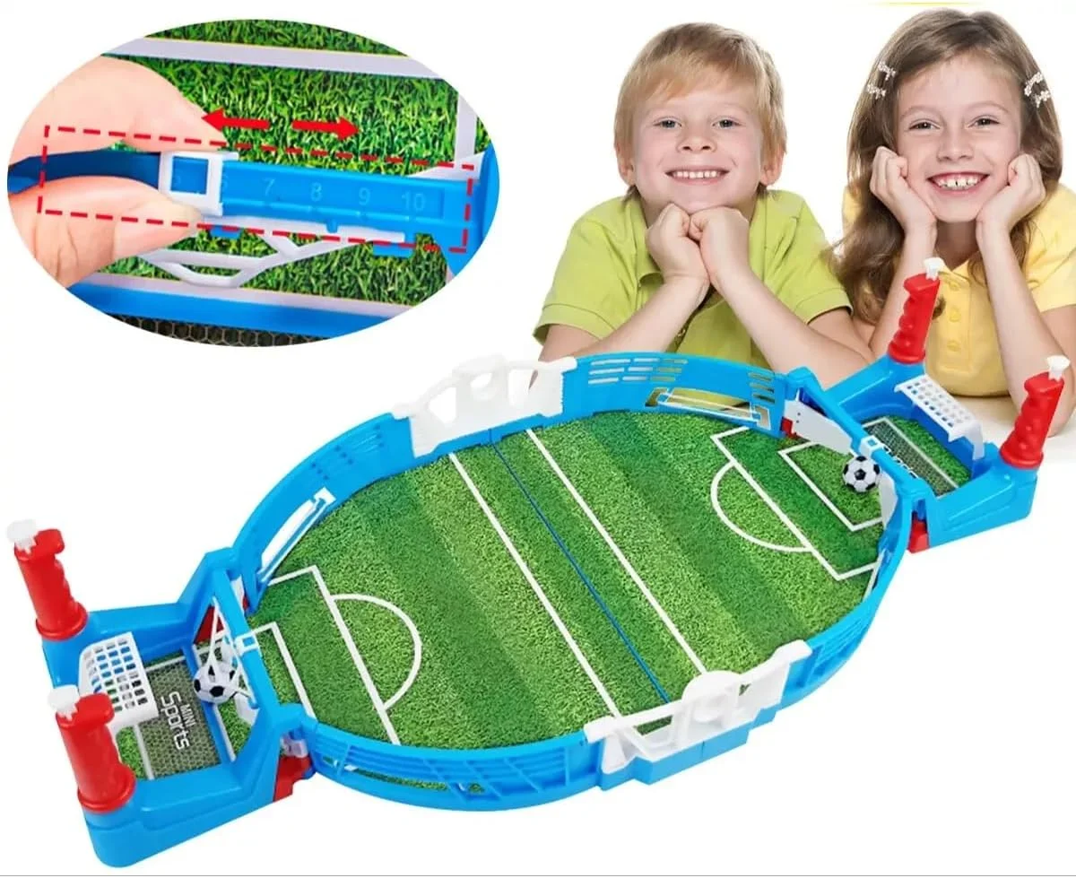 فوتبال دستی کوچک - فوتبال رومیزی برای شب بازی خانوادگی، سرگرمی داخل/خارج از خانه، بازی تخته ای ورزشی قابل حمل برای کودکان و بزرگسالان، هدیه تعاملی تعطیلات، بهبود هماهنگی چشم و دست فوتبال دستی کوچک - فوتبال رومیزی برای شب بازی خانوادگی، سرگرمی داخل/خارج از خانه، بازی تخته ای ورزشی قابل حمل برای کودکان و بزرگسالان، هدیه تعاملی تعطیلات، بهبود هماهنگی چشم و دست