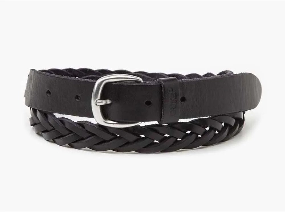 کمربند بافت زنانه Levi's، مشکی معمولی، سایز One Size کمربند بافت زنانه Levi's، مشکی معمولی، سایز One Size