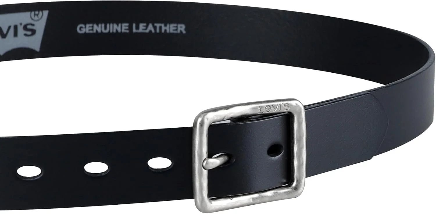 کمربند زنانه Levi's مدل Hammered Centerbar Buckle (تک عددی) کمربند زنانه Levi's مدل Hammered Centerbar Buckle (تک عددی)