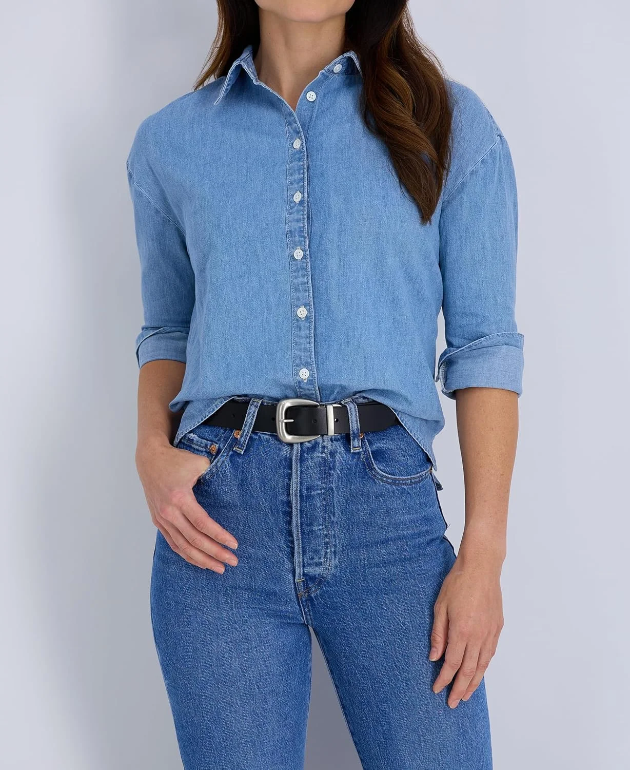 کمربند زنانه دو طرفه سگک دار Levi's (تک عددی) کمربند زنانه دو طرفه سگک دار Levi's (تک عددی)