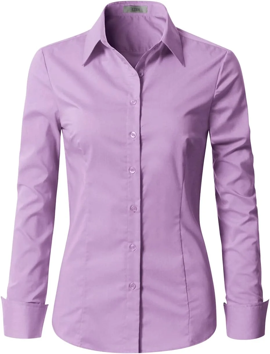 EZEN پیراهن دکمه دار زنانه EZEN پیراهن دکمه دار زنانه