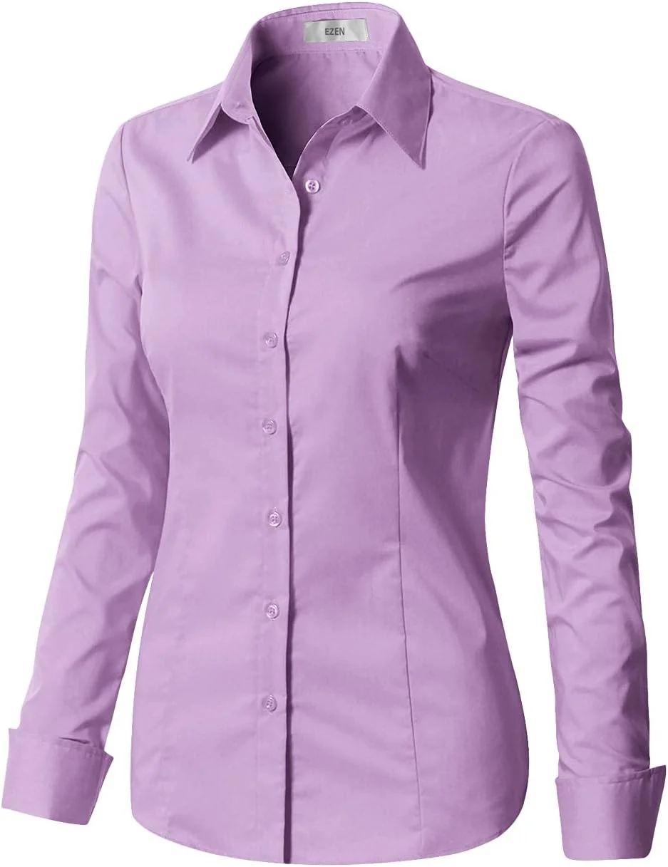 EZEN پیراهن دکمه دار زنانه